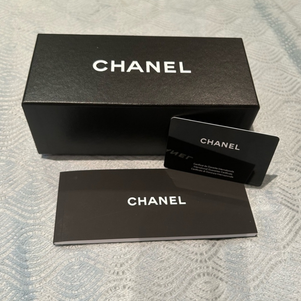 Chanel Sunglasses Empty Gift Box With Booklet And Authenticity Card